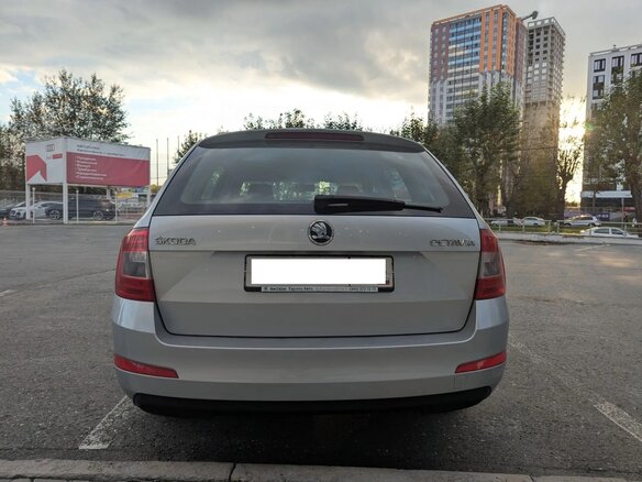 2014 Skoda Octavia III (A7), серебристый - вид 5