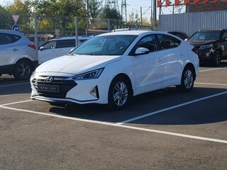 2019 Hyundai Elantra VI (AD) Рестайлинг, белый, 1545000 рублей, вид 3