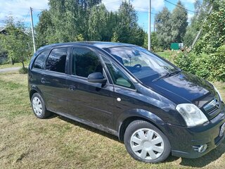 2008 Opel Meriva A Рестайлинг, чёрный, 320000 рублей, вид 5