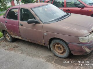 1999 Lada (ВАЗ) 2110, красный, 50000 рублей, вид 2