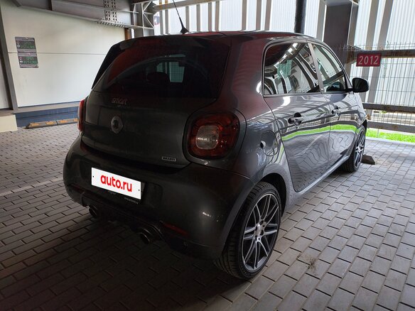 2017 Smart Forfour Brabus II, серый, 2000000 рублей - вид 18
