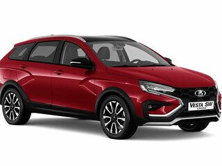 2026 Lada (ВАЗ) Vesta SW Cross I Рестайлинг (NG), красный, 2118000 рублей, вид 1