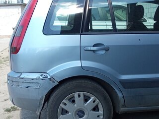 2008 Ford Fusion I Рестайлинг, голубой, 210000 рублей, вид 3