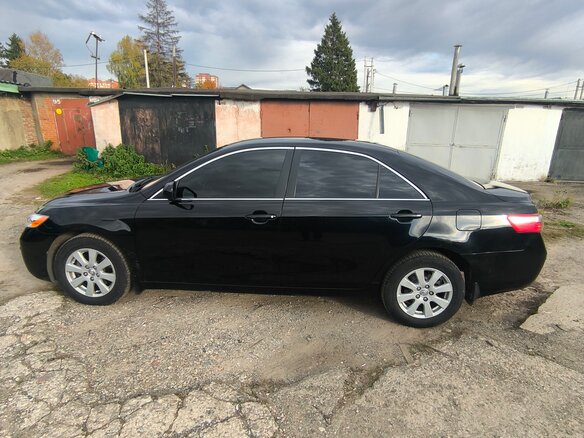 2007 Toyota Camry VI (XV40), чёрный, 900000 рублей - вид 6