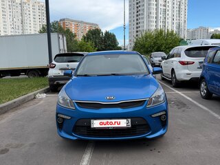 2017 Kia Rio IV, синий, 1300000 рублей, вид 2