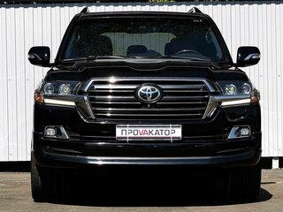 2018 Toyota Land Cruiser 200 Series Рестайлинг 2, чёрный, 6987000 рублей, вид 2
