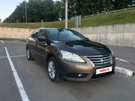 2015 Nissan Sentra VII (B17), коричневый, 720000 рублей, вид 3