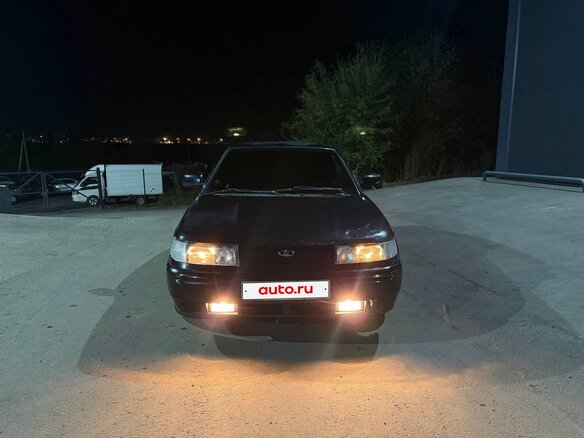 2007 Lada (ВАЗ) 2112, чёрный - вид 1