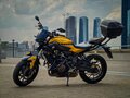 2016 Yamaha MT-07 (FZ-07), жёлтый, 710000 рублей