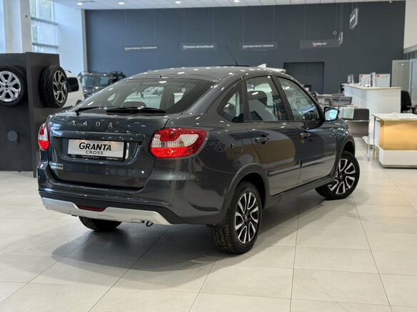 2026 Lada (ВАЗ) Granta I Рестайлинг, серый - вид 2