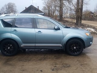 2008 Mitsubishi Outlander II, серый, 1060000 рублей, вид 2