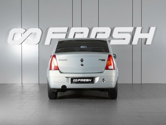 2009 Renault Logan I, серый, 545000 рублей - вид 3
