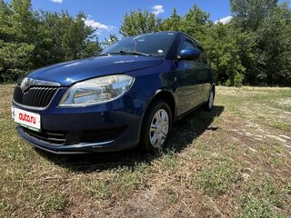 2010 Skoda Fabia II Рестайлинг, синий, 520000 рублей, вид 1