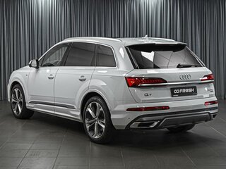 2021 Audi Q7 55 TFSI II (4M) Рестайлинг, белый, 7770000 рублей, вид 2