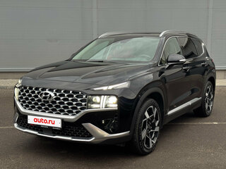 2021 Hyundai Santa Fe IV Рестайлинг, чёрный, 4800000 рублей, вид 3