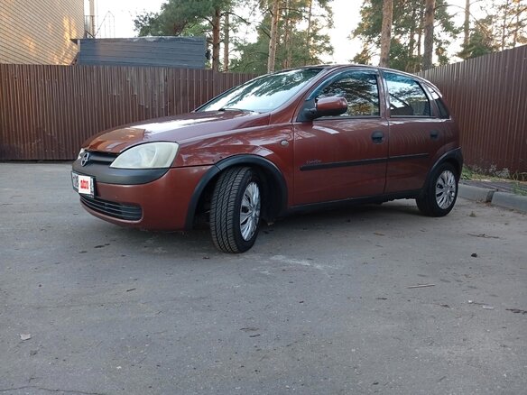 2001 Opel Corsa C, красный, 239000 рублей - вид 5