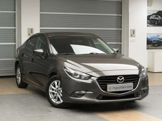 2018 Mazda 3 III (BM) Рестайлинг, коричневый, 1610000 рублей, вид 3