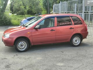 2011 Lada (ВАЗ) Kalina I, красный, 145000 рублей, вид 3