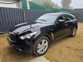 2012 Infiniti FX30d II (S51) Рестайлинг, чёрный, 1580000 рублей, вид 1