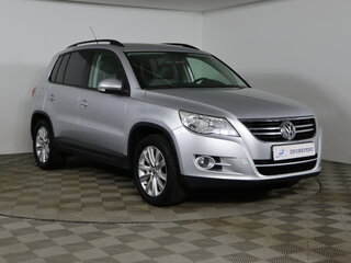 2010 Volkswagen Tiguan I, серебристый, 949990 рублей, вид 3