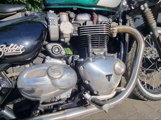 2017 Triumph Bonneville Bobber, зелёный, 890000 рублей, вид 5