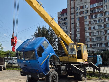 1986 МАЗ Автокраны, синий, 600000 рублей, вид 5