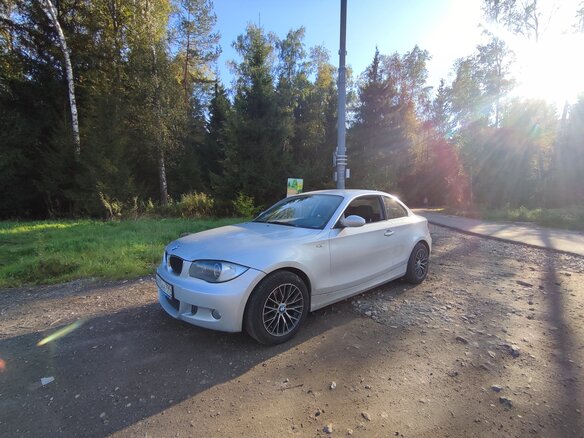 2008 BMW 1 серии 125i I (E81/E82/E87/E88) Рестайлинг, серебристый