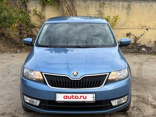 2014 Skoda Rapid I, синий, 870000 рублей, вид 4