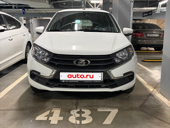 2024 Lada (ВАЗ) Granta I Рестайлинг, белый, 890000 рублей