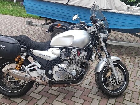 2000 Yamaha XJR1300, серебристый, 250000 рублей, вид 5