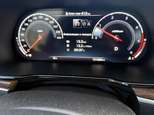 2019 Kia Mohave I Рестайлинг 2, чёрный - вид 7
