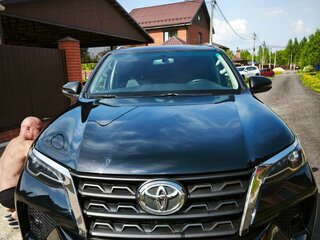 2020 Toyota Fortuner II Рестайлинг, чёрный, 3200000 рублей, вид 2
