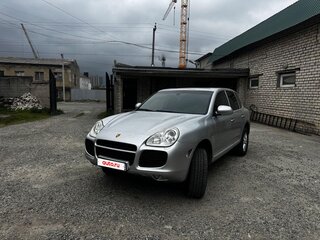 2004 Porsche Cayenne Turbo I (955), серый, 900000 рублей, вид 1