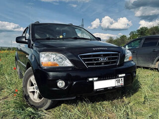 2007 Kia Sorento I Рестайлинг, чёрный, 1150000 рублей, вид 3