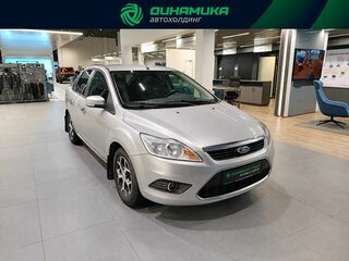 2009 Ford Focus II Рестайлинг, серебристый, 499000 рублей, вид 1
