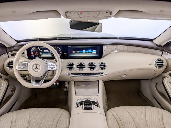 2018 Mercedes-Benz S-Класс 560 4MATIC VI (W222, C217) Рестайлинг, золотистый, 8810000 рублей - вид 13