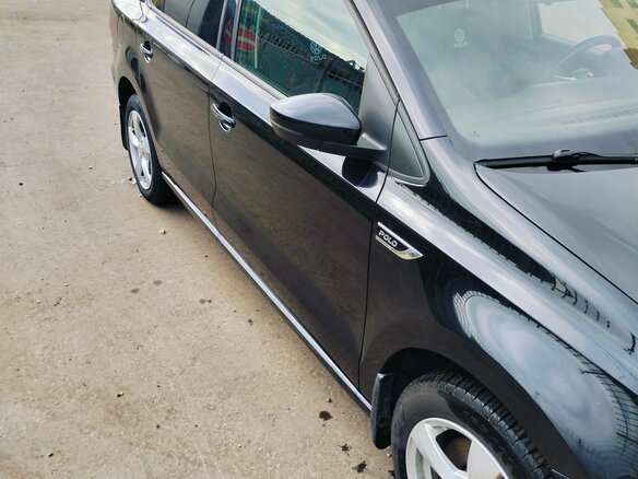 2018 Volkswagen Polo V Рестайлинг, чёрный, 1000000 рублей - вид 1