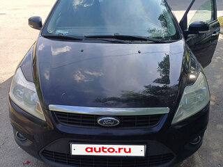 2009 Ford Focus II Рестайлинг, чёрный, 350000 рублей, вид 1