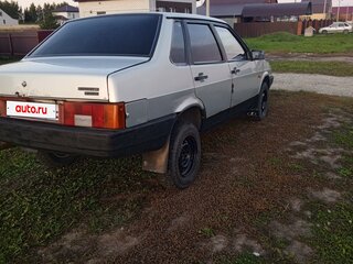 1999 Lada (ВАЗ) 21099, серебристый, 75000 рублей, вид 3