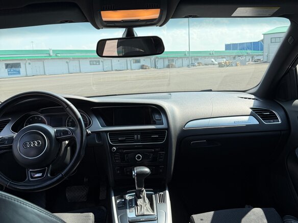 2012 Audi A4 IV (B8) Рестайлинг, чёрный, 1670000 рублей - вид 10