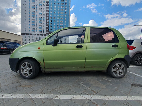 2006 Daewoo Matiz I Рестайлинг, зелёный, 160000 рублей - вид 1