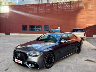 2020 Mercedes-Benz S-Класс 400 d 4MATIC VII (W223), серый, 9800000 рублей, вид 3