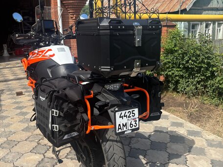 2017 KTM 1290 Super Adventure S, оранжевый, 1100000 рублей, вид 4