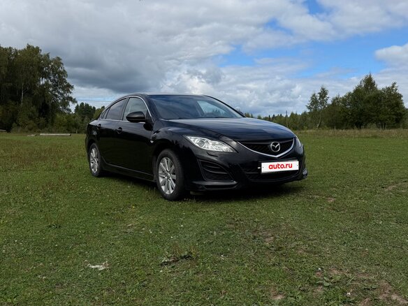 2011 Mazda 6 II (GH) Рестайлинг, чёрный, 869000 рублей