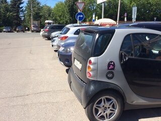 2000 Smart Fortwo City-Coupe I, серый, 250000 рублей, вид 5