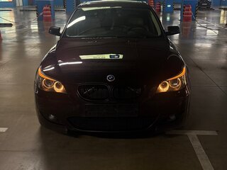2007 BMW 5 серии 530xi V (E60/E61) Рестайлинг, красный, 1350000 рублей, вид 3