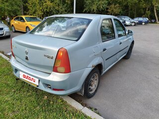 2007 Renault Logan I, серый, 155000 рублей, вид 4