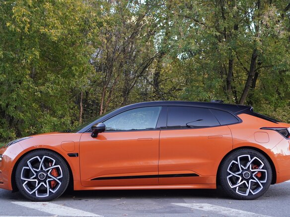 2023 Zeekr 001 100 kWh I, оранжевый - вид 14