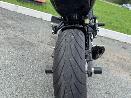2014 Yamaha MT-09 (FZ-09), серый, 750000 рублей, вид 4