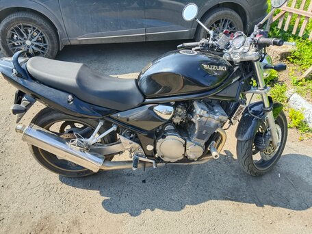 2001 Suzuki Bandit GSF 600, чёрный, 327000 рублей, вид 5